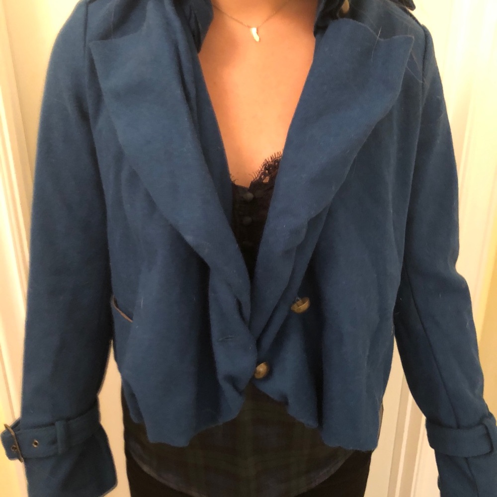 Blue jacket